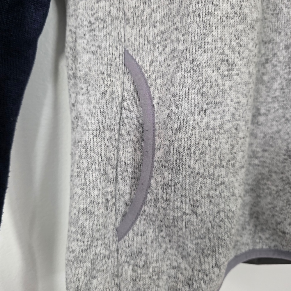 Ll Bean 1/4 Snap Fleece Color Block Pullover - Xxs - image 7